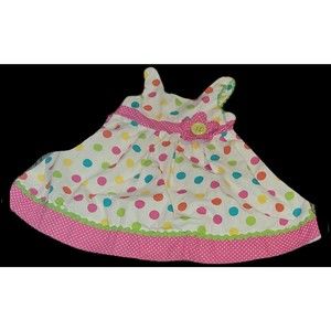 Rare too polka dot dress 24 months